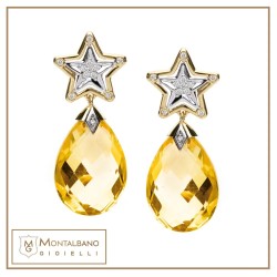 Orecchini Stella della Sera goccia | Gioielli De Nobili